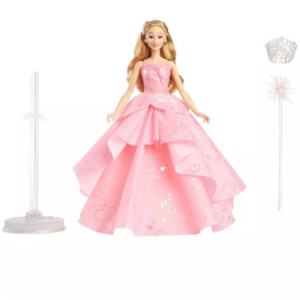 Wicked Deluxe Glinda Doll, Wicked Glinda Barbie, Wicked Doll, Wicked Glinda Doll - Picture 4 of 6